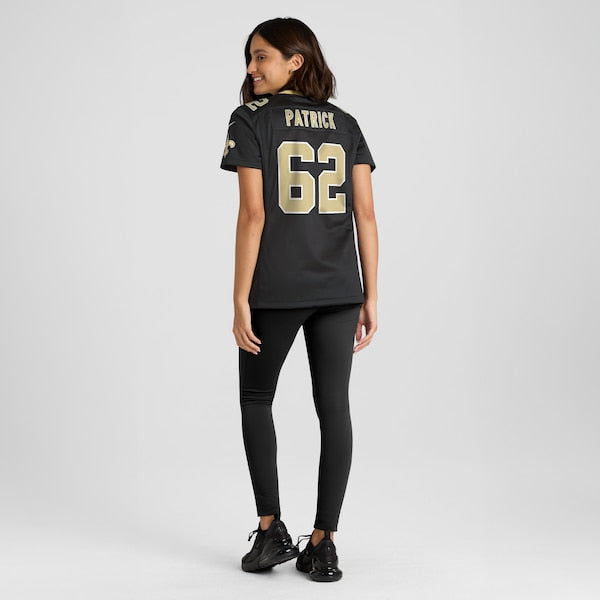 Lucas Patrick New Orleans Saints Nike Women's Game Jersey - Black - Image 2