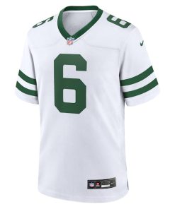 Alternative view of Mecole Hardman New York Jets Nike Legacy Player Game Jersey - White