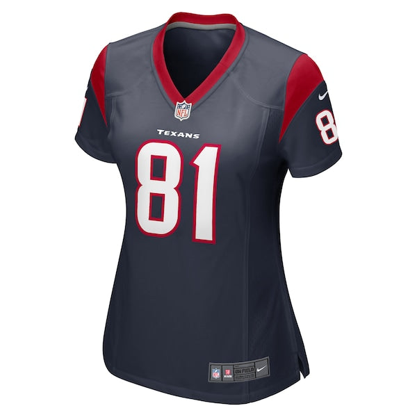Eric Saubert Houston Texans Nike Women's Game Jersey - Navy - Image 2