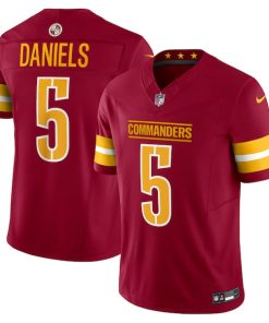 Jayden Daniels Washington Commanders Nike Vapor F.U.S.E. Limited Jersey - Burgundy