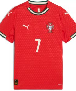 Alternative view of 2025 PUMA Cristiano Ronaldo Portugal Youth Home Authentic Jersey