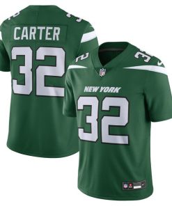 Michael Carter New York Jets Nike Vapor F.U.S.E. Limited Jersey - Green