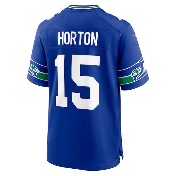 Tory Horton Seattle Seahawks Nike Alternate 2 Game Jersey - Royal - Image 3