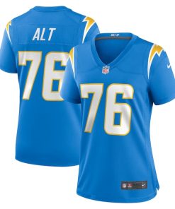 Joe Alt Los Angeles Chargers Nike Women's 2024 NFL Draft First Round Pick Player Game Jersey - Powder Blue