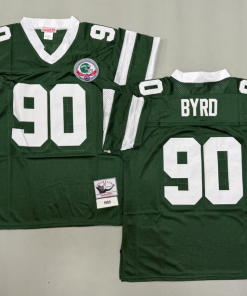 Dennis Byrd New York Jets Authentic Throwback Retired Player Jersey