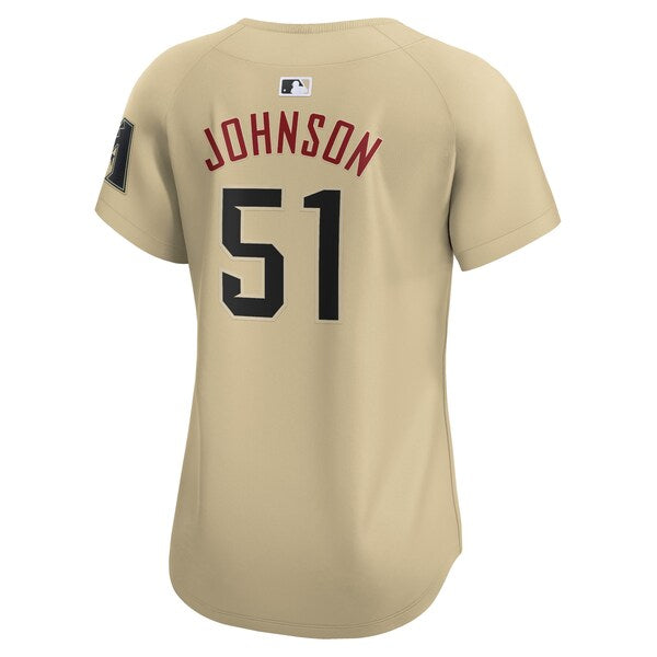 Randy Johnson Arizona Diamondbacks Nike Women's City Connect Retired Player Jersey - Sand - Image 3