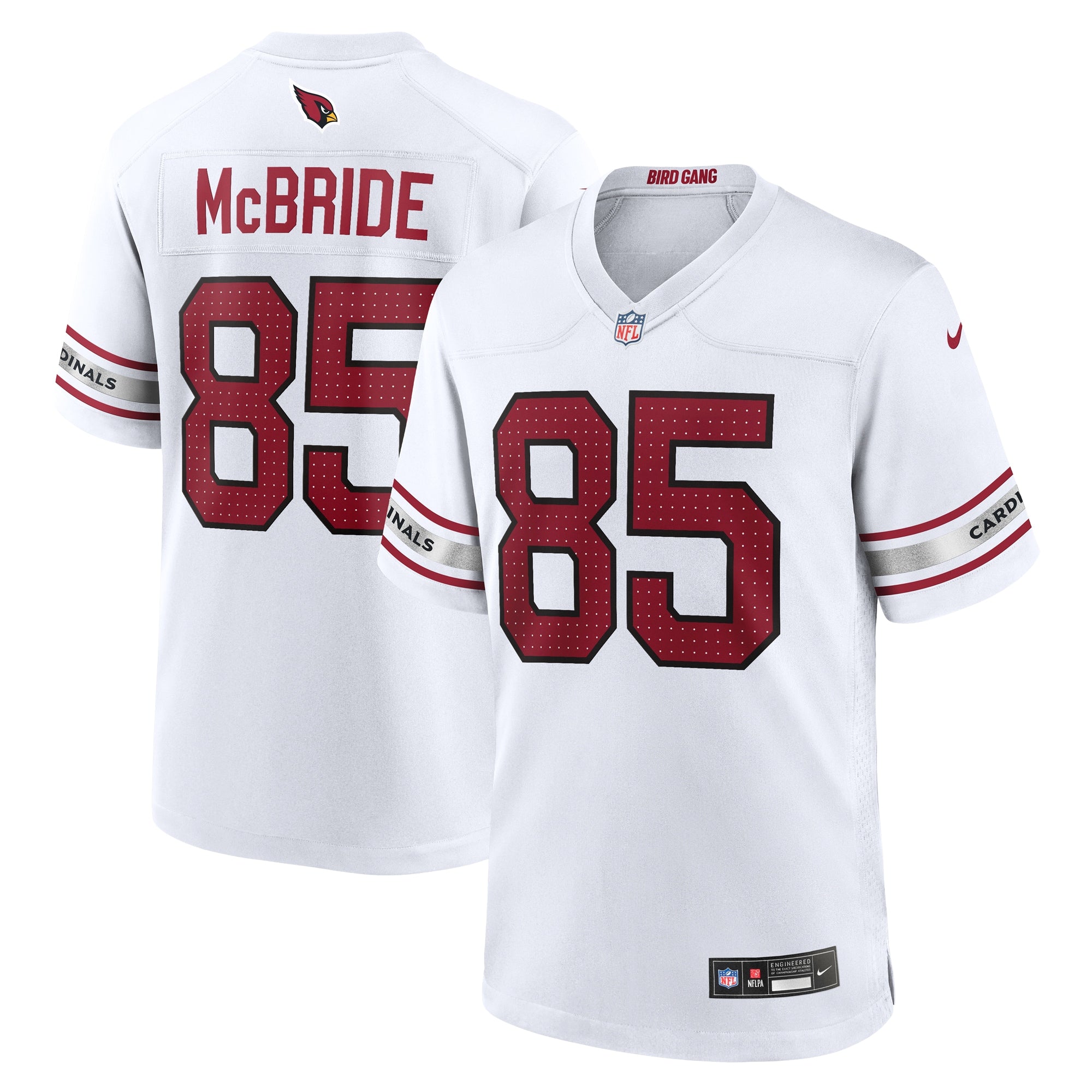 Trey McBride Arizona Cardinals Nike Game Jersey - Cardinal/Black/White - Image 6