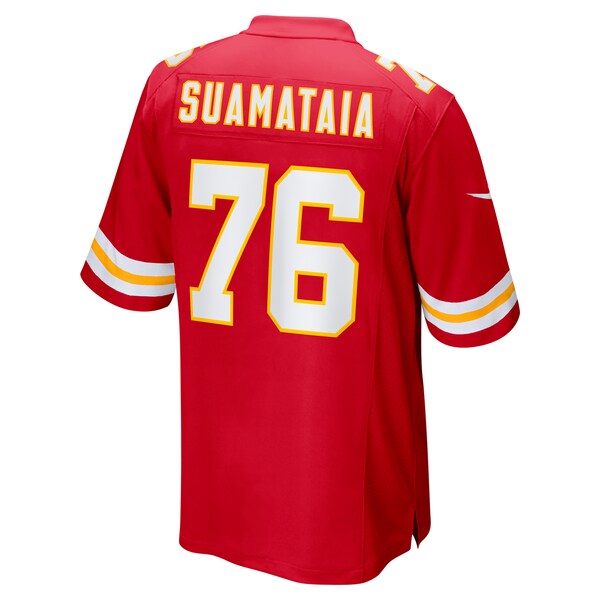 Kingsley Suamataia Kansas City Chiefs Nike Game Jersey - Red - Image 3