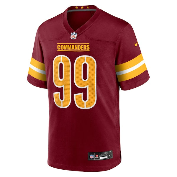 Javon Kinlaw Washington Commanders Nike Team Game Jersey - Burgundy - Image 2