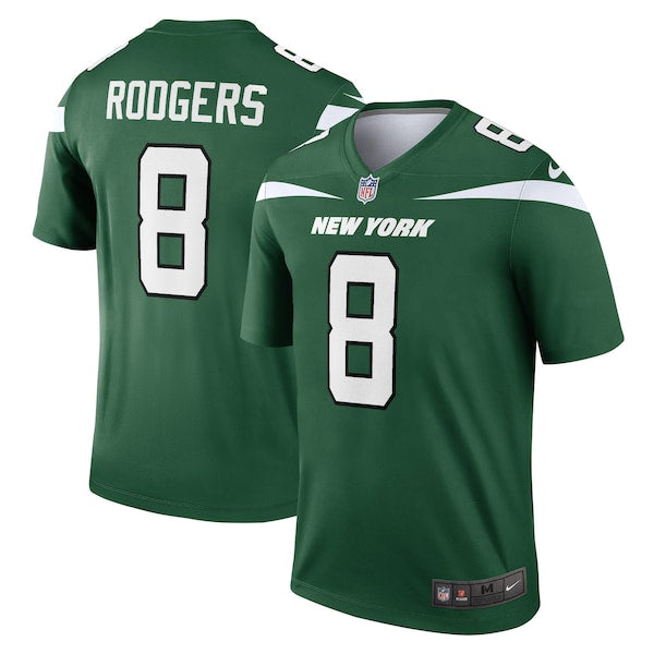 Aaron Rodgers New York Jets Nike Men's Legend Player Jersey - Gotham Green/Black/White - Image 2