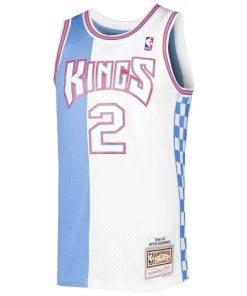 Alternative view of Mitch Richmond Sacramento Kings  1994-95 Hardwood Classics Reload 3.0 Swingman Jersey - White