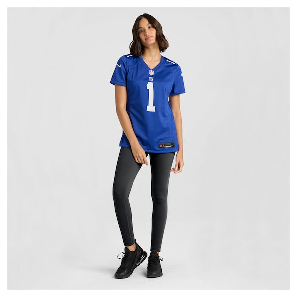 Malik Nabers New York Giants Nike Women's Game Jersey - Royal - Image 5