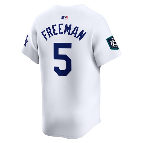 Freddie Freeman Los Angeles Dodgers Nike 2024 MLB World Tour Seoul Series Home Limited Player Jersey - White - Image 3