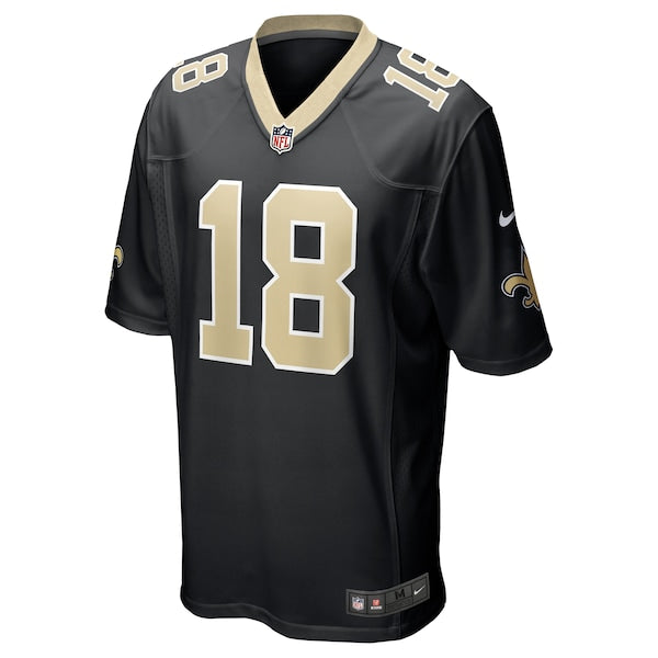 Spencer Rattler New Orleans Saints Nike Game Jersey - Black - Image 2
