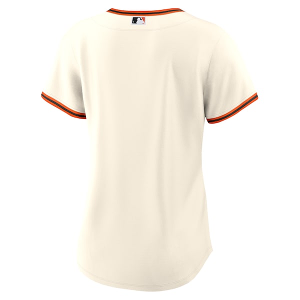 San Francisco Giants Nike Women's Home Blank Replica Jersey - Cream - Image 3
