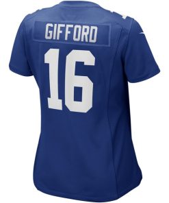 Alternative view of Frank Gifford New York Giants Nike Women's Game Retired Player Jersey - Royal