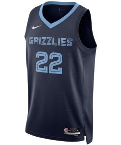 Alternative view of Desmond Bane Memphis Grizzlies Nike Unisex Swingman Player Jersey - Icon Edition - Navy