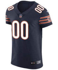 Alternative view of Chicago Bears Nike Vapor Untouchable Custom Elite Jersey - Navy
