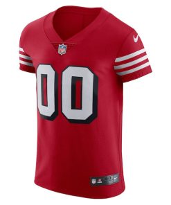 Alternative view of San Francisco 49ers Nike Alternate Vapor Elite Custom Jersey - Scarlet