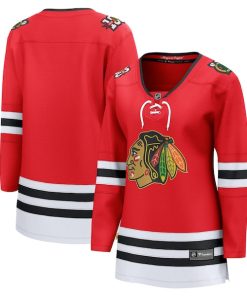 Chicago Blackhawks  Women's Centennial Breakaway Jersey - Red
