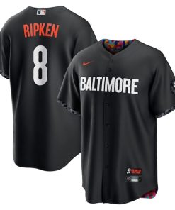 Cal Ripken?Baltimore Orioles Nike 2023 City Connect Replica Player Jersey - Black