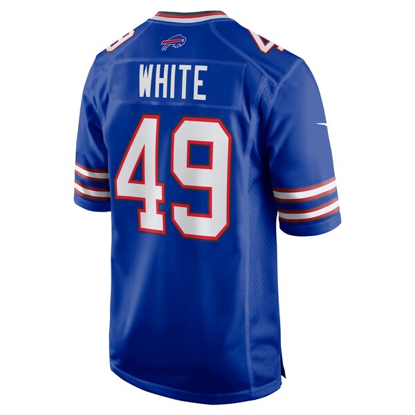 DaShaun White Buffalo Bills Nike Team Game Jersey - Royal - Image 3