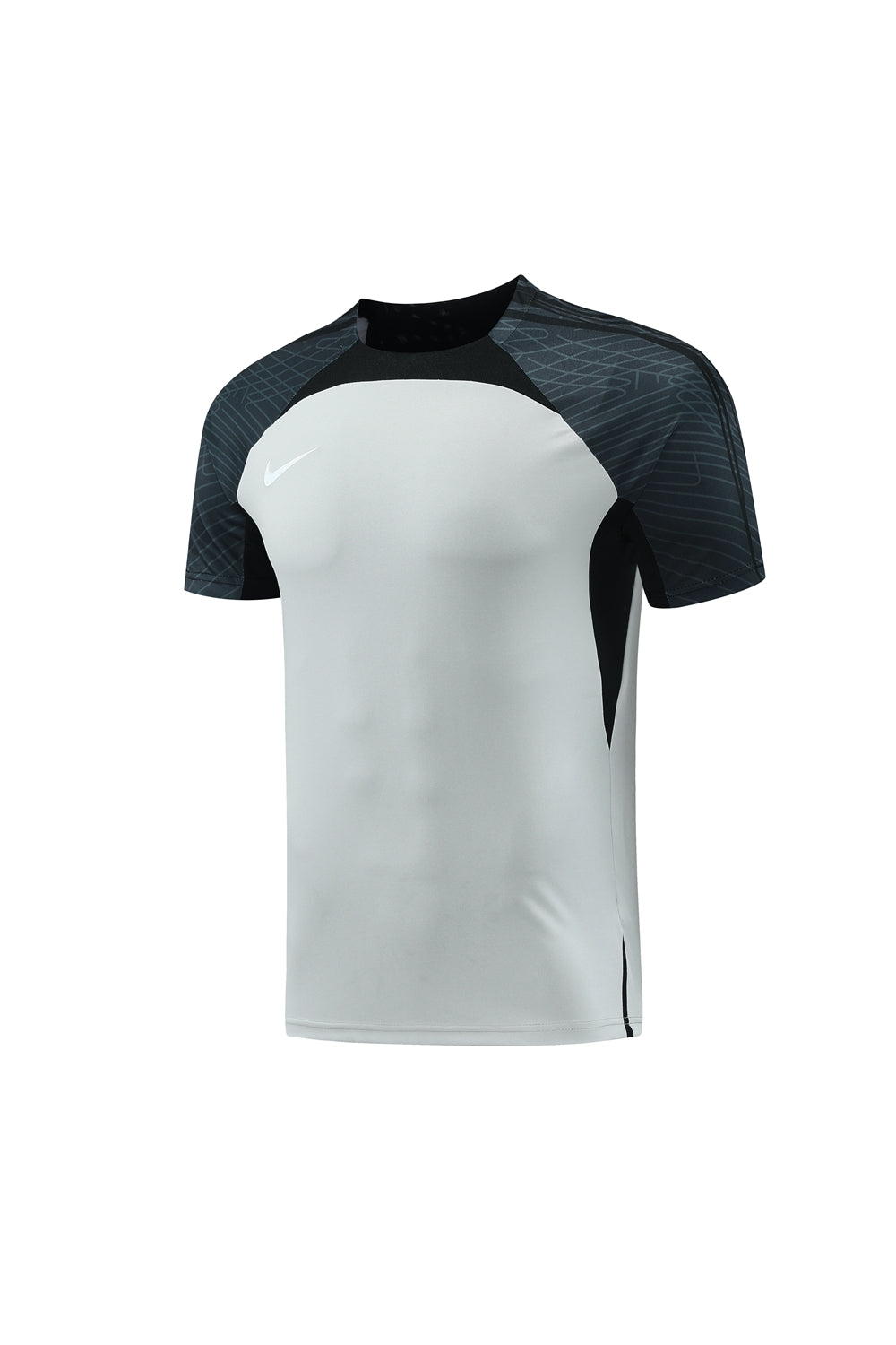 Nike Short Sleeve Training Jersey Set-ND07- White/Grey - Image 3