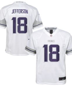 Justin Jefferson Minnesota Vikings Nike Preschool Alternate Player Game Jersey - White