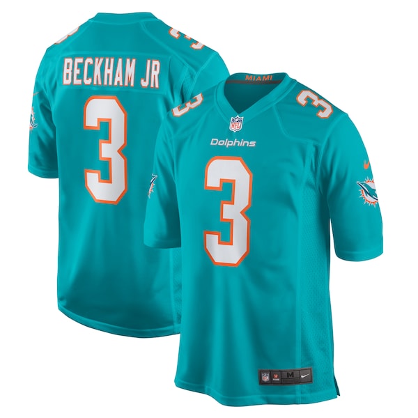 Odell Beckham Jr. Miami Dolphins Nike Game Jersey - Aqua