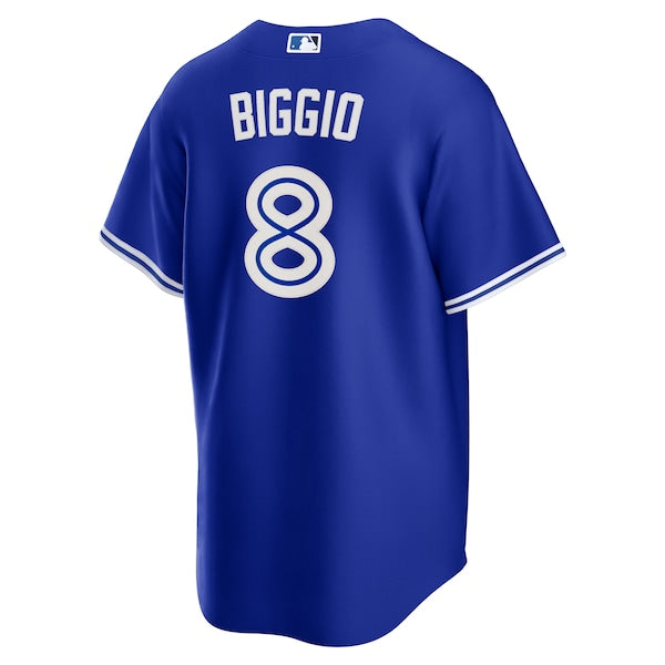 Cavan Biggio Toronto Blue Jays Nike Replica Player Name Jersey - Royal - Image 3