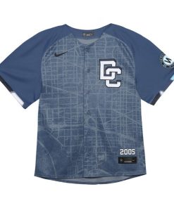 Alternative view of CJ Abrams Washington Nationals Nike Toddler City Connect 2025 Limited Jersey - Blue