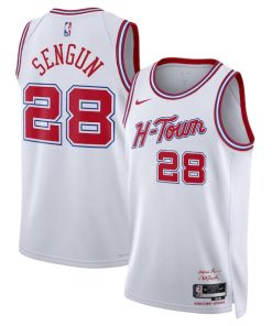 Alperen ?eng¨¹n Houston Rockets Nike Unisex 2025/26 Swingman Jersey - White - City Edition