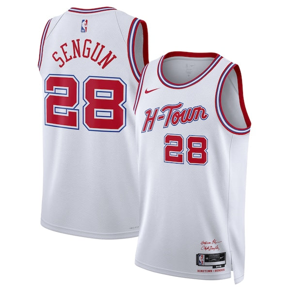 Alperen ?eng¨¹n Houston Rockets Nike Unisex 2025/26 Swingman Jersey - White - City Edition