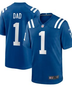 Number 1 Dad Indianapolis Colts Nike Game Jersey - Royal