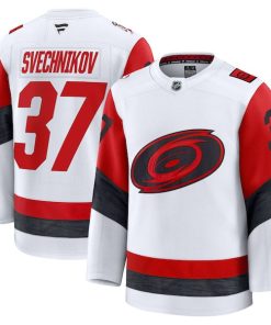Andrei Svechnikov Carolina Hurricanes  Away Premium Jersey - White