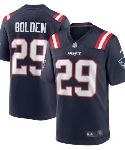 Isaiah Bolden New England Patriots Nike Team Game Jersey -  Navy