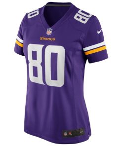 Alternative view of Cris Carter Minnesota Vikings Nike Women's Game Retired Player Jersey - Purple