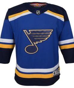 Alternative view of St. Louis Blues Youth Home Premier Jersey - Blue