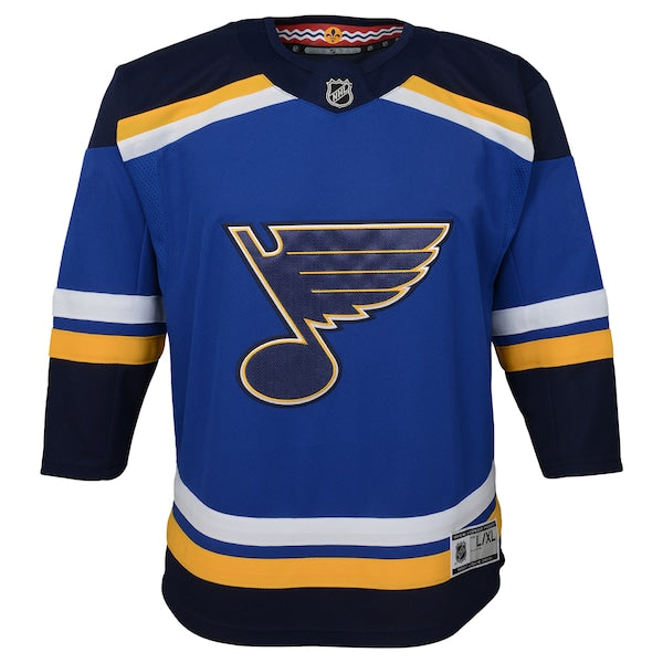 St. Louis Blues Youth Home Premier Jersey - Blue - Image 2