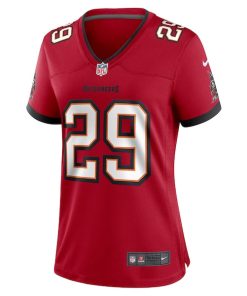 Alternative view of Christian Izien Tampa Bay Buccaneers Nike Women's  Game Jersey -  Red