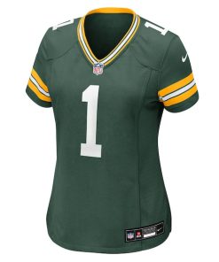 Alternative view of Women's Green Bay Packers Micah Parsons Nike Green Game Player Jersey