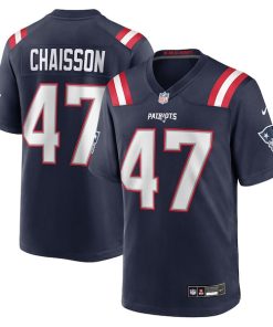 K'Lavon Chaisson New England Patriots Nike Team Game Jersey -  Navy