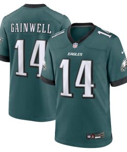 Kenneth Gainwell Philadelphia Eagles Nike Team Game Jersey - Midnight Green