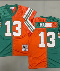 Dan Marino Miami Dolphins Authentic Split Throwback Retired Player Jersey