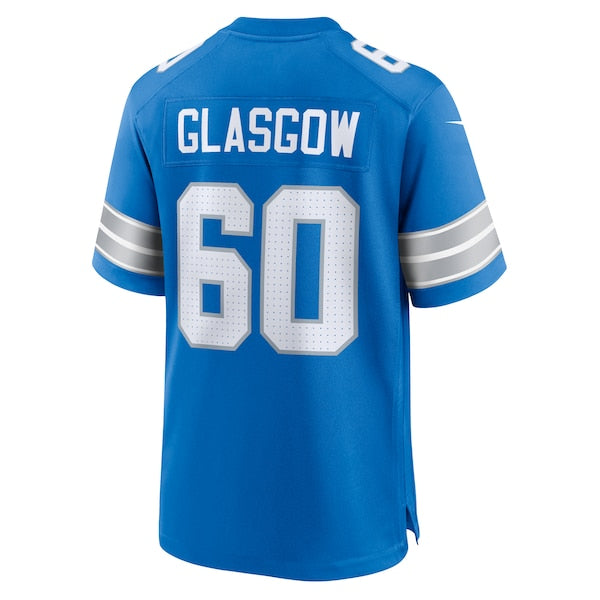 Graham Glasgow Detroit Lions Nike Team Game Jersey - Blue - Image 3