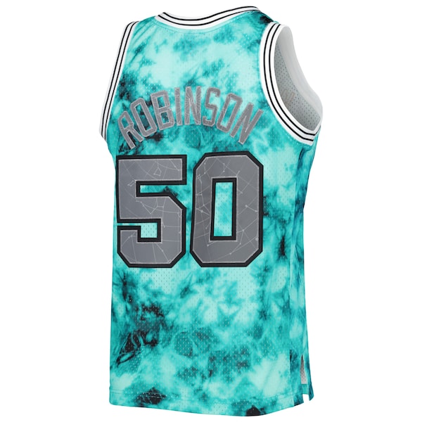David Robinson San Antonio Spurs 1998/99 Galaxy Swingman Jersey - Teal - Image 3