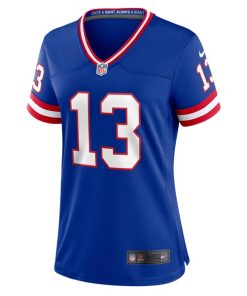 Alternative view of Jalin Hyatt New York Giants Nike Women's Team Game Jersey -  Royal