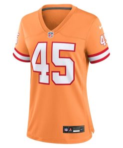 Alternative view of Devin White Tampa Bay Buccaneers Nike Women's Player Jersey - Orange