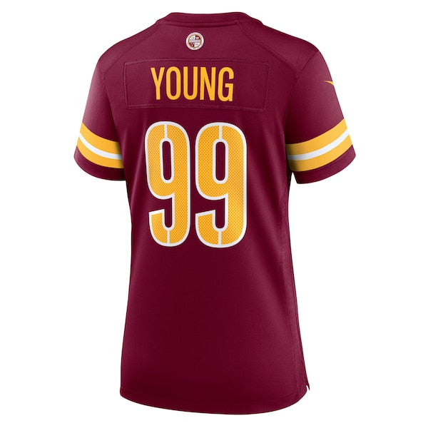 Chase Young Washington Commanders Nike Women's Player Jersey - Burgundy - Image 3