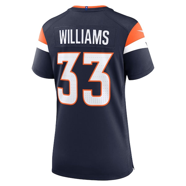 Javonte Williams Denver Broncos Nike Women's Alternate Game Jersey - Navy - Image 4